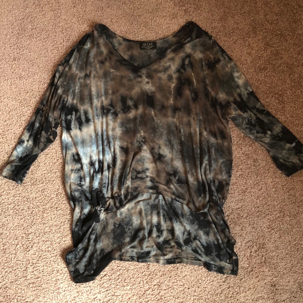Long sleeve Tie Die Shirt